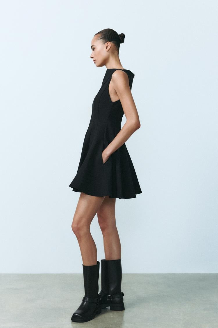 Alessia™ | Uitlopende Mini Jurk