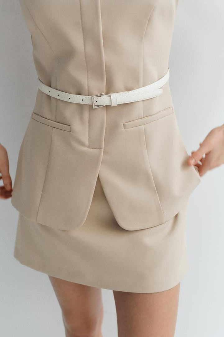 Zelora™ | Mini met Ceintuur