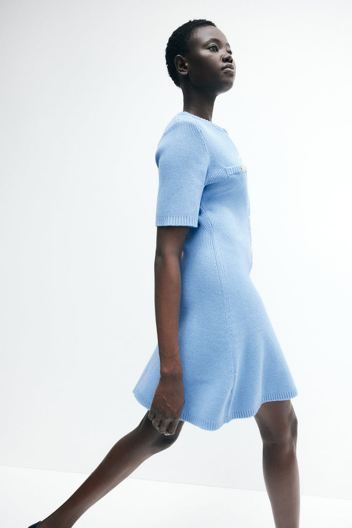 Carolina™ | Geplooide Mini-jurk
