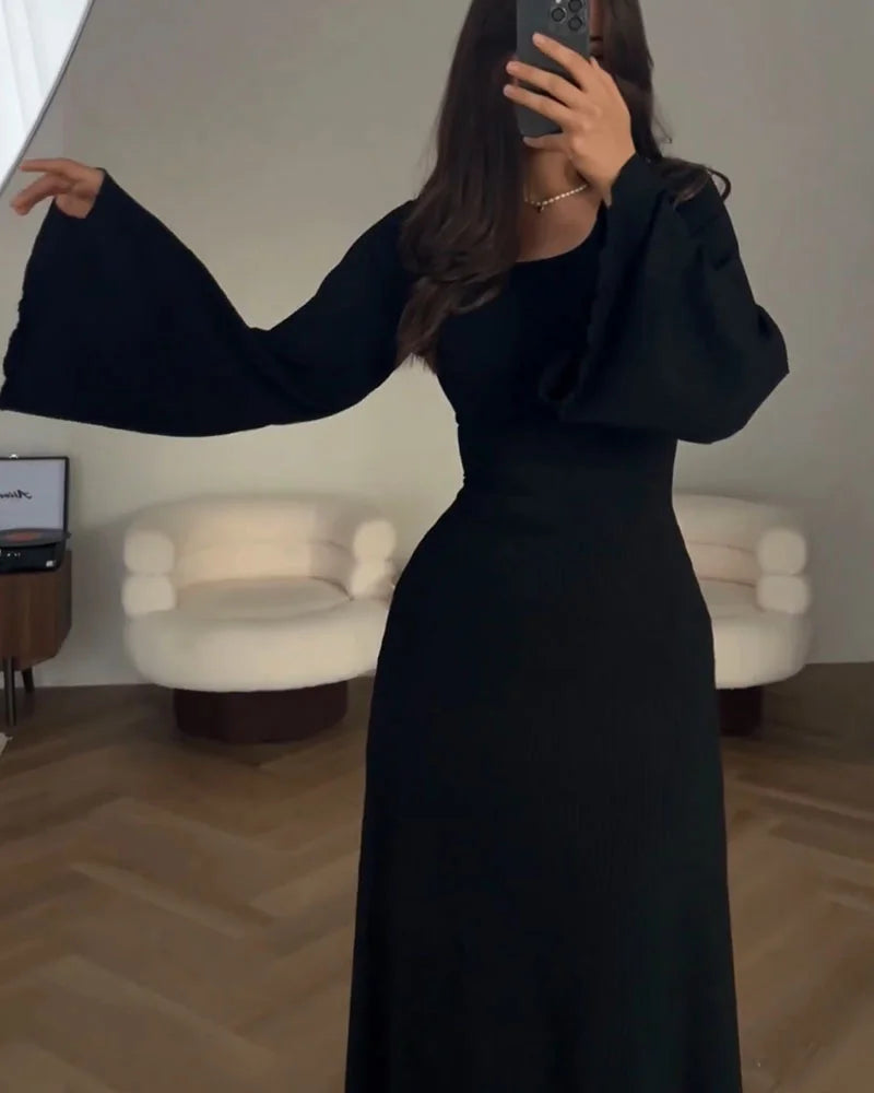Carina™ | Gelaagde Midi-jurk