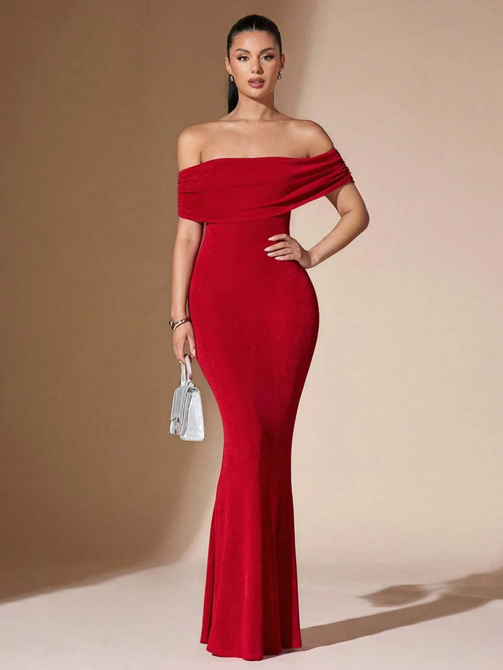 Julina™ | Off-Shoulder jurk