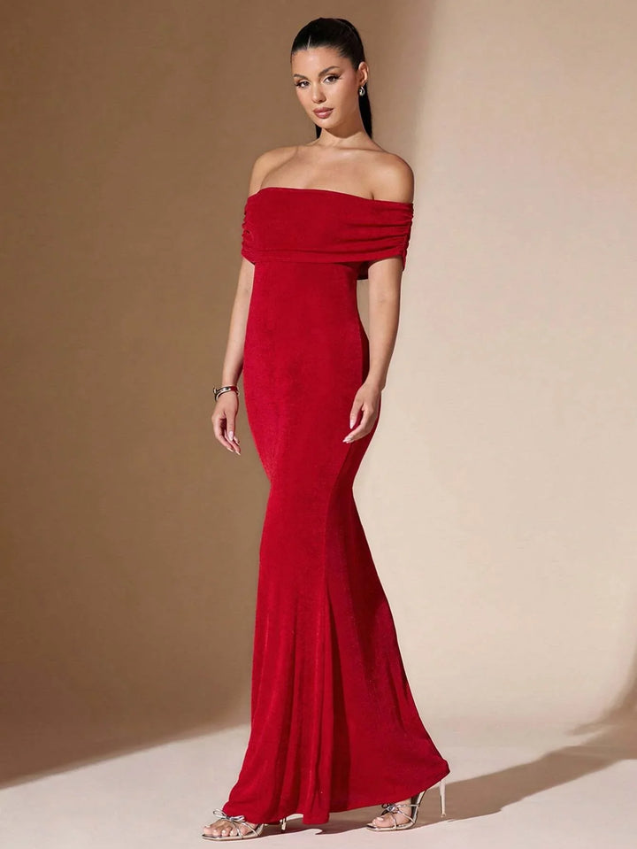 Julina™ | Off-Shoulder jurk