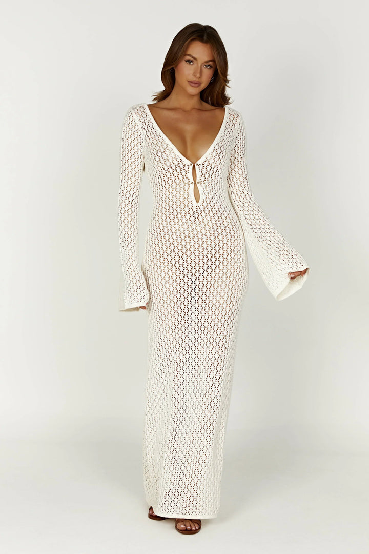 Elodie™ | Jurk met Open Rug