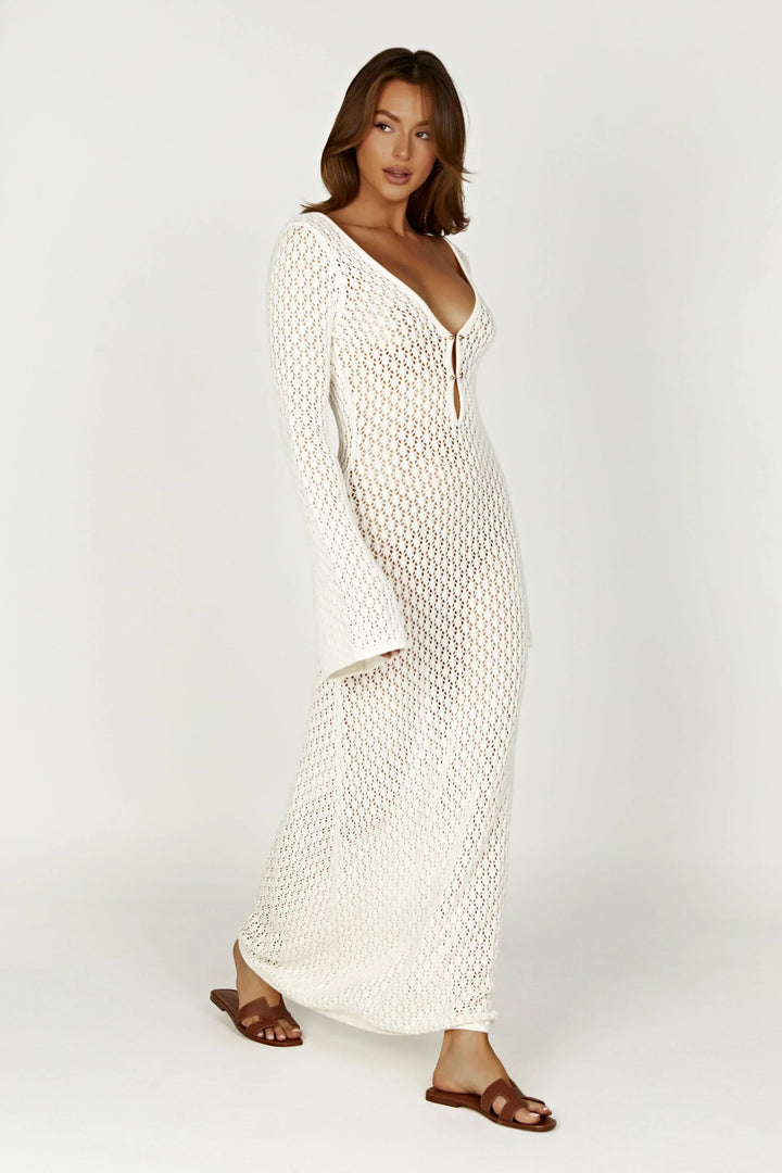 Elodie™ | Jurk met Open Rug