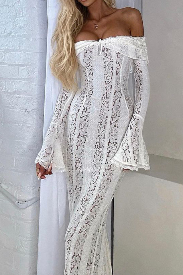 Lena™ | Detail Maxi Jurk