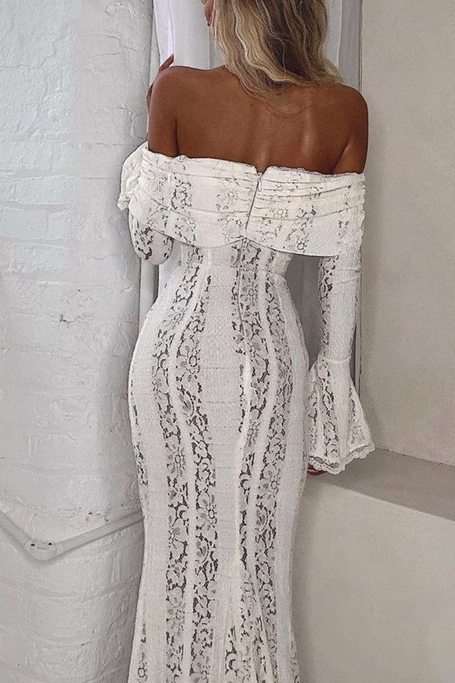 Lena™ | Detail Maxi Jurk