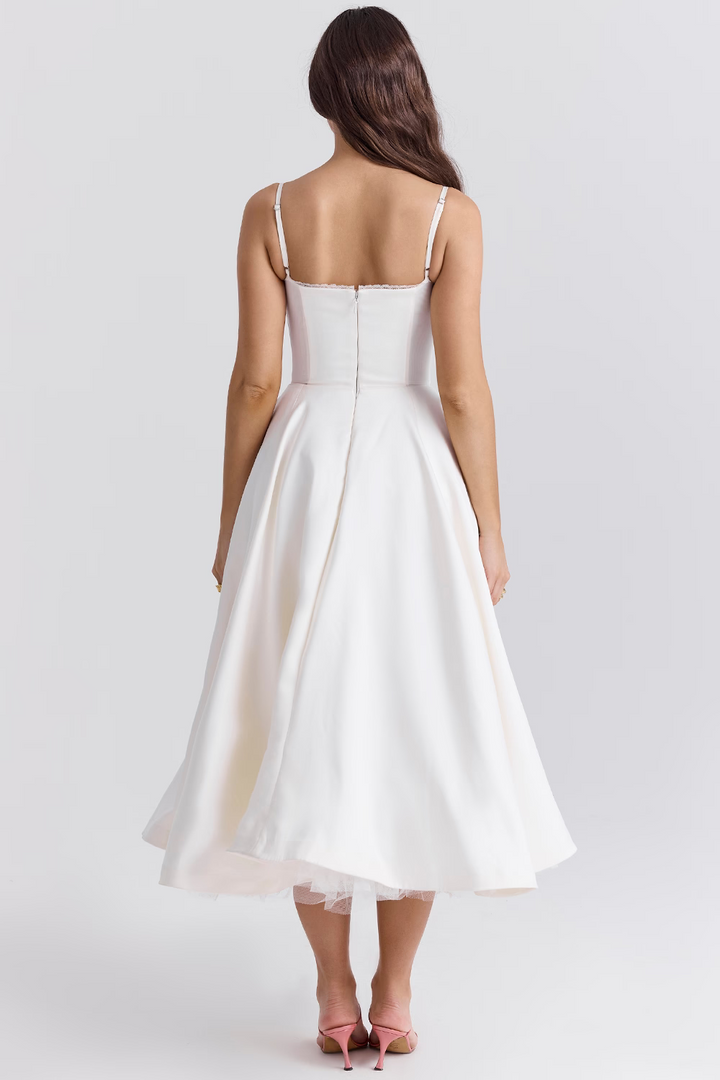 Alina™ | Corset Midi Jurk