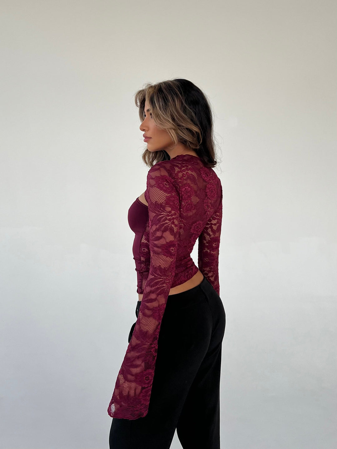 Lacevera™ | Langsleeve Top