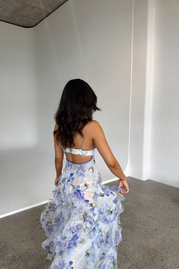 Elora™ | Geborduurde Maxi Jurk