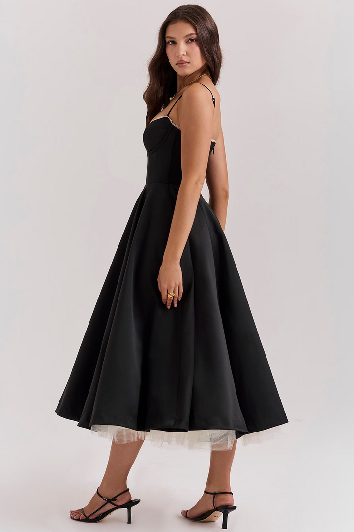 Alina™ | Corset Midi Jurk