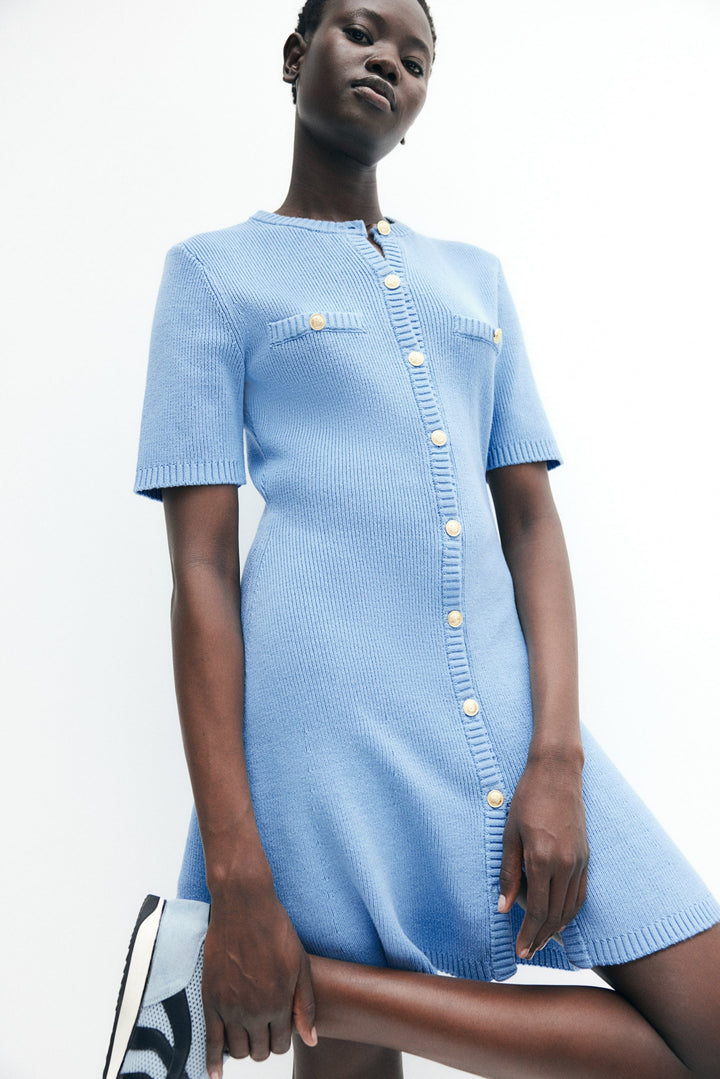 Carolina™ | Geplooide Mini-jurk