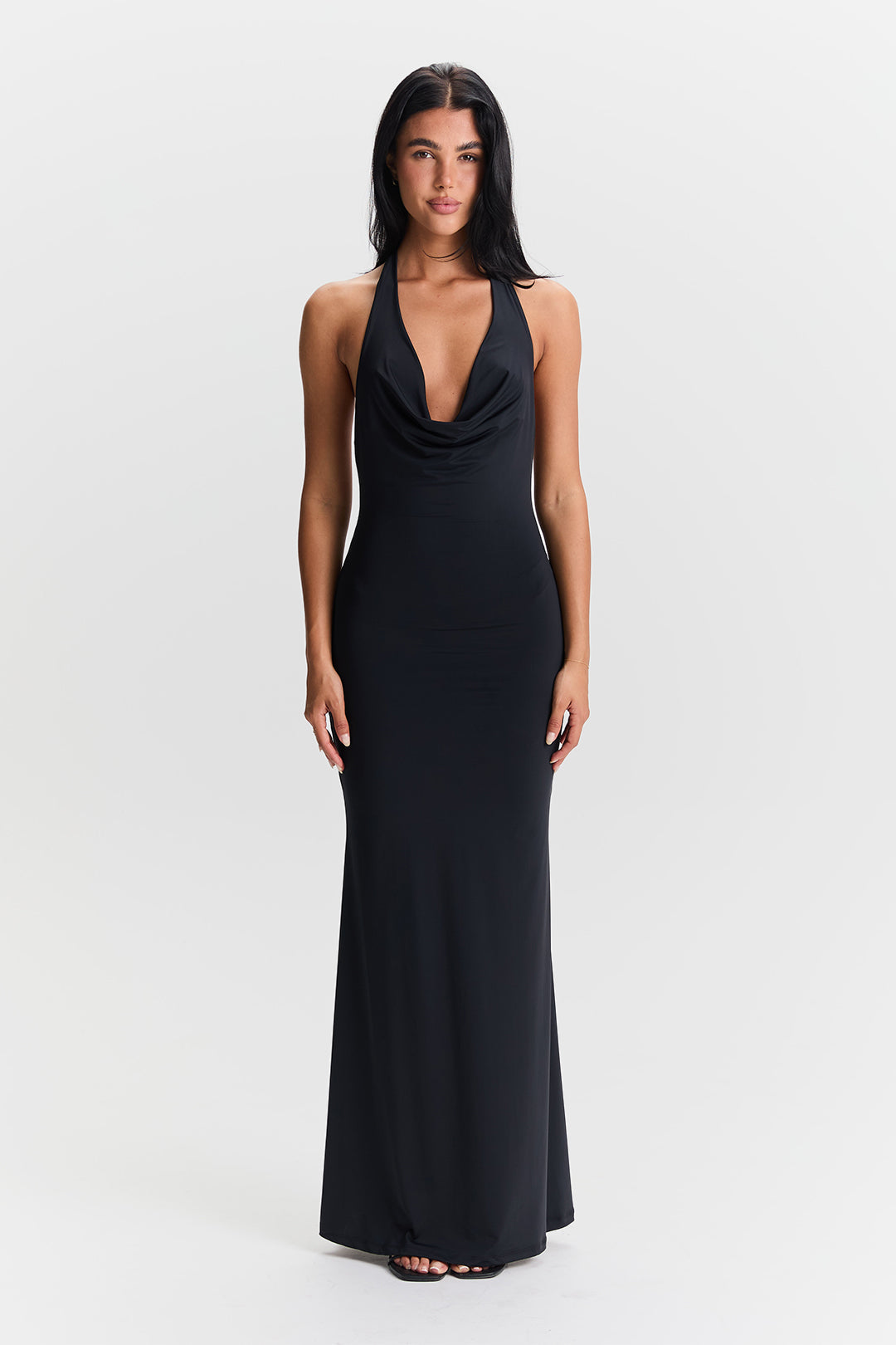 Valeria™ | Jurk met Cowl Nek