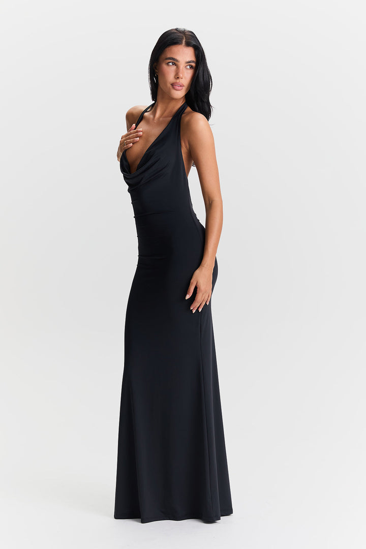 Valeria™ | Jurk met Cowl Nek