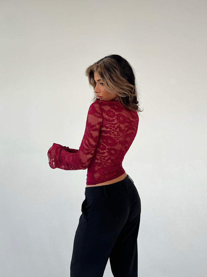 Lacevera™ | Langsleeve Top