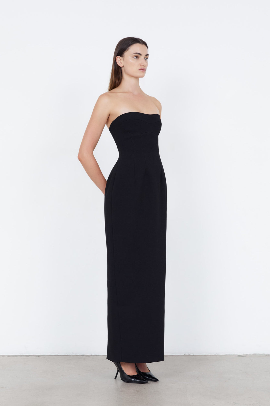 Coriva ™ | Strapless Maxi Jurk