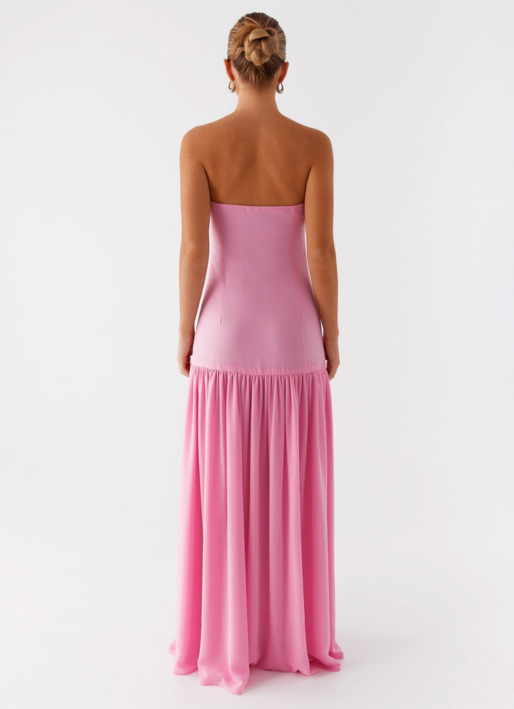 Elin™ | Maxi Jurk met Halslijn