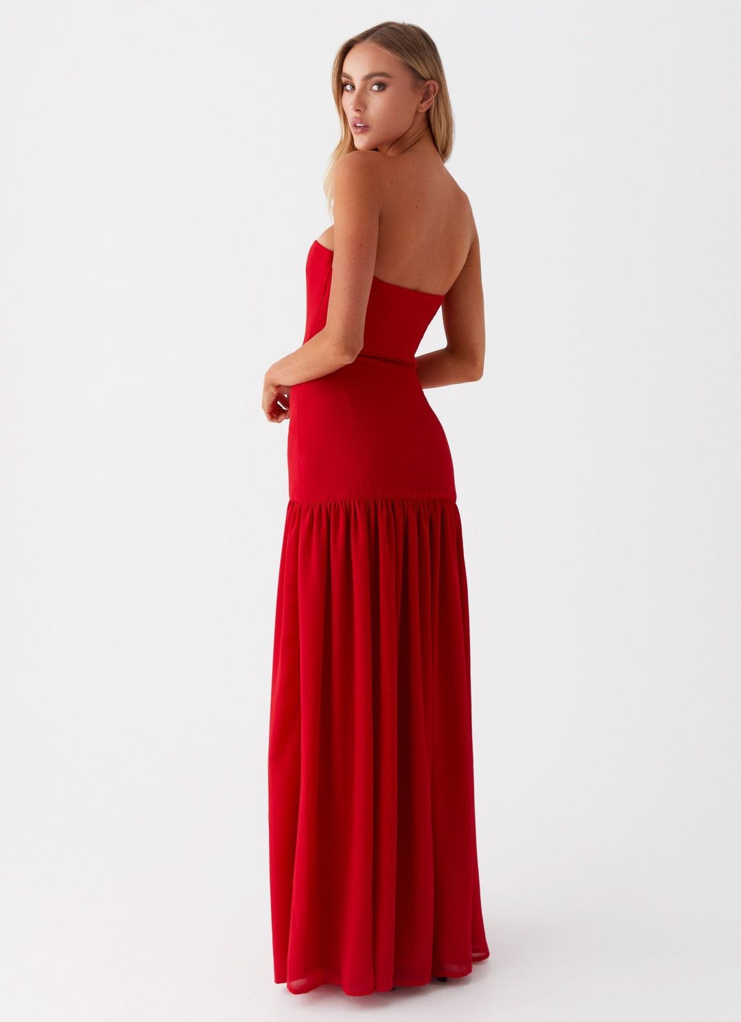 Elin™ | Maxi Jurk met Halslijn