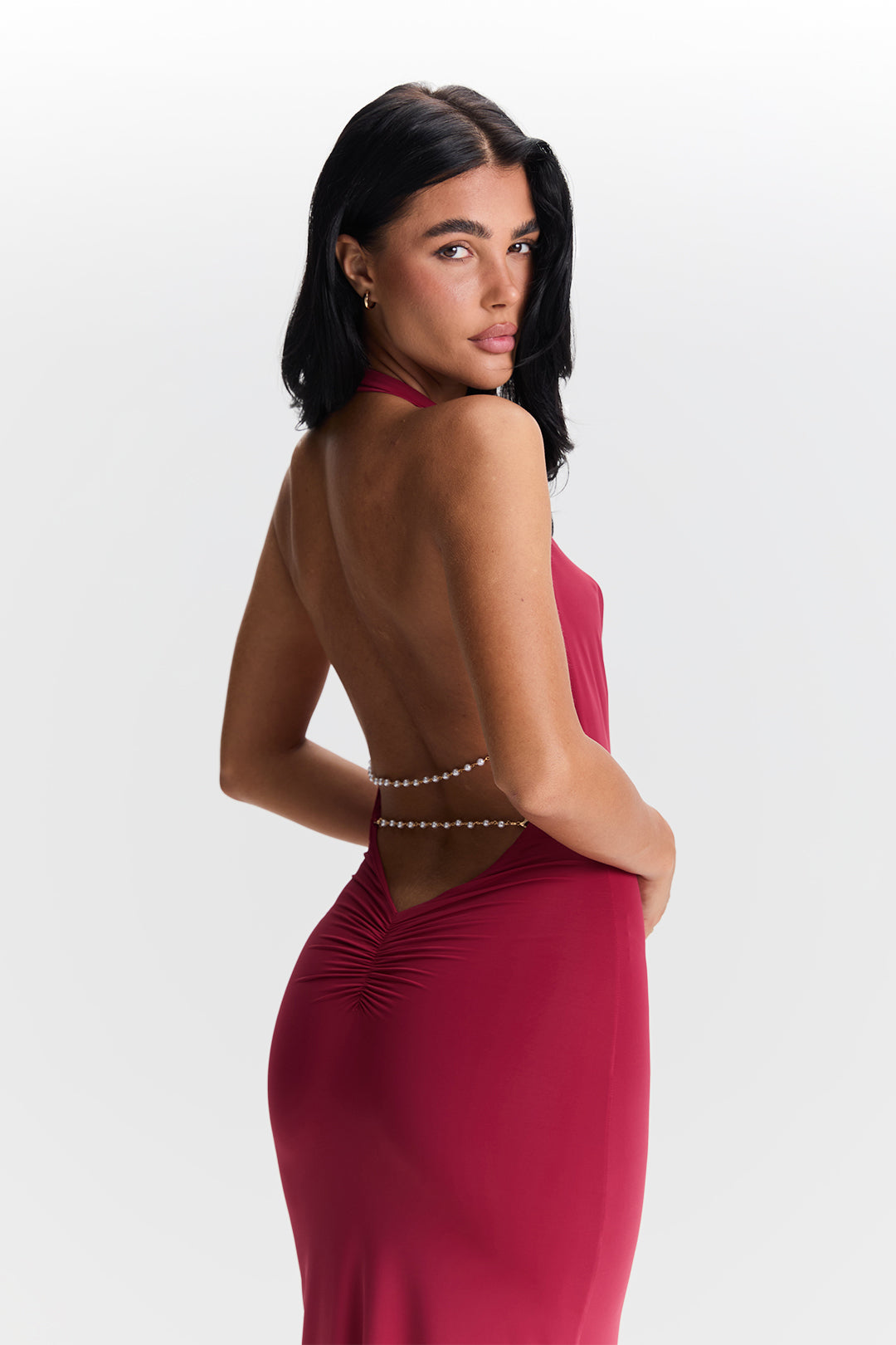 Valeria™ | Jurk met Cowl Nek