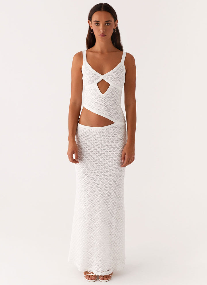 Veltrixon™ | Gebreide Cut-Out Jurk