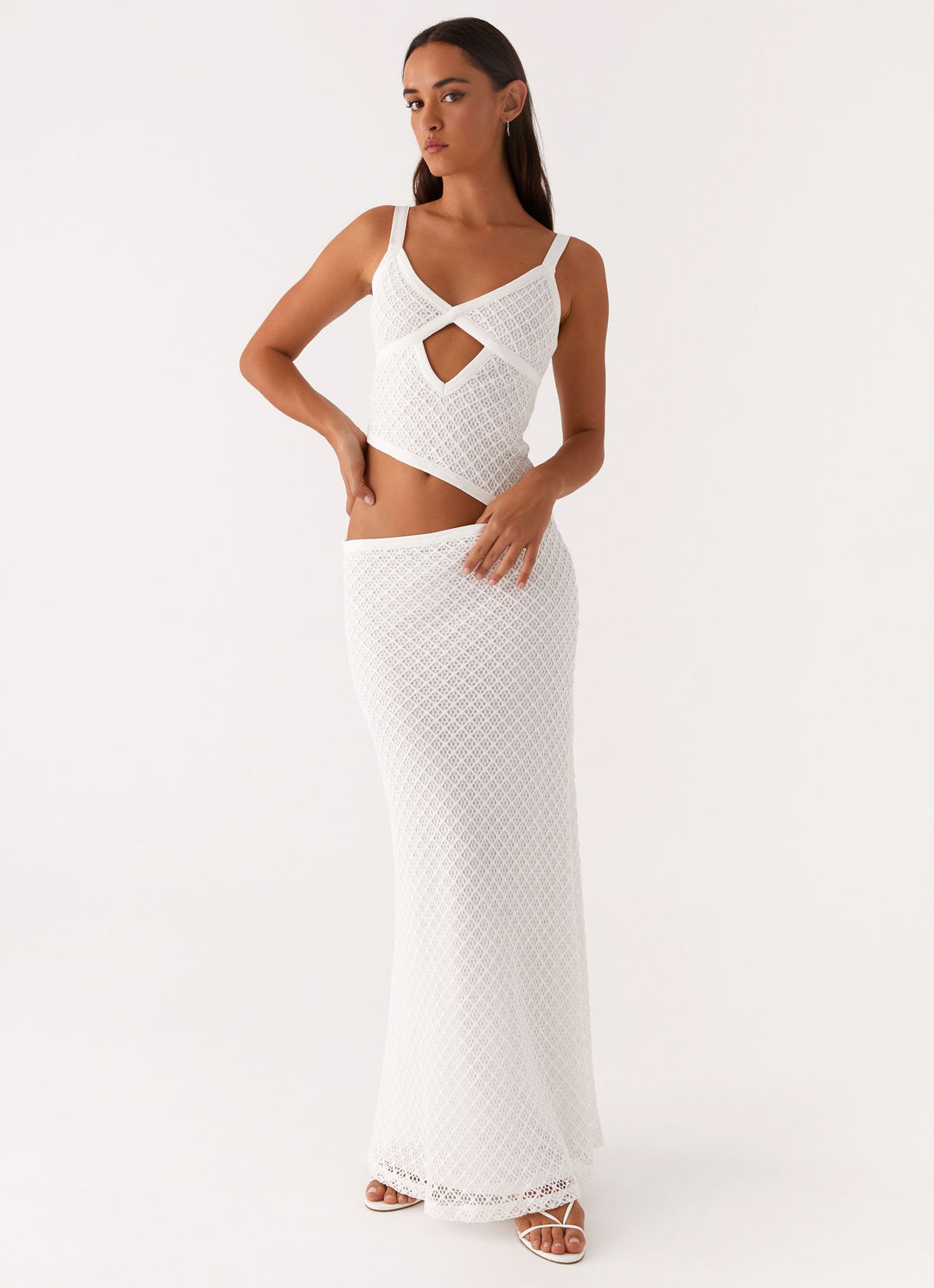 Veltrixon™ | Gebreide Cut-Out Jurk