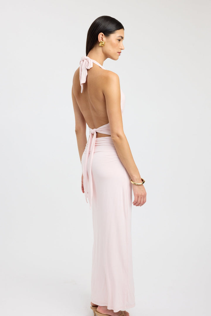 Estella™ | Halter Maxi Jurk