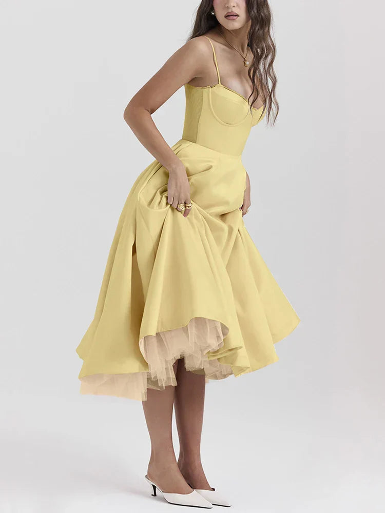 Camyra™ | Elegante Midi Jurk