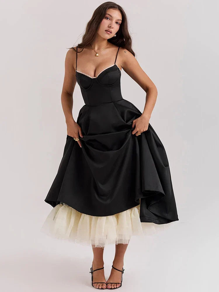 Camyra™ | Elegante Midi Jurk