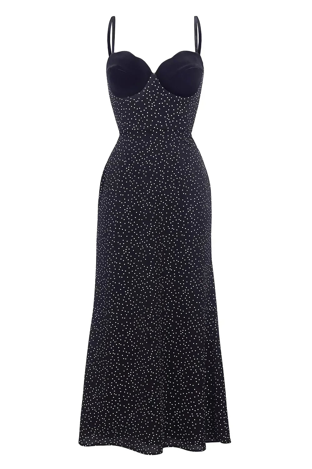 Selina™ | Polka Dot Midi Jurk
