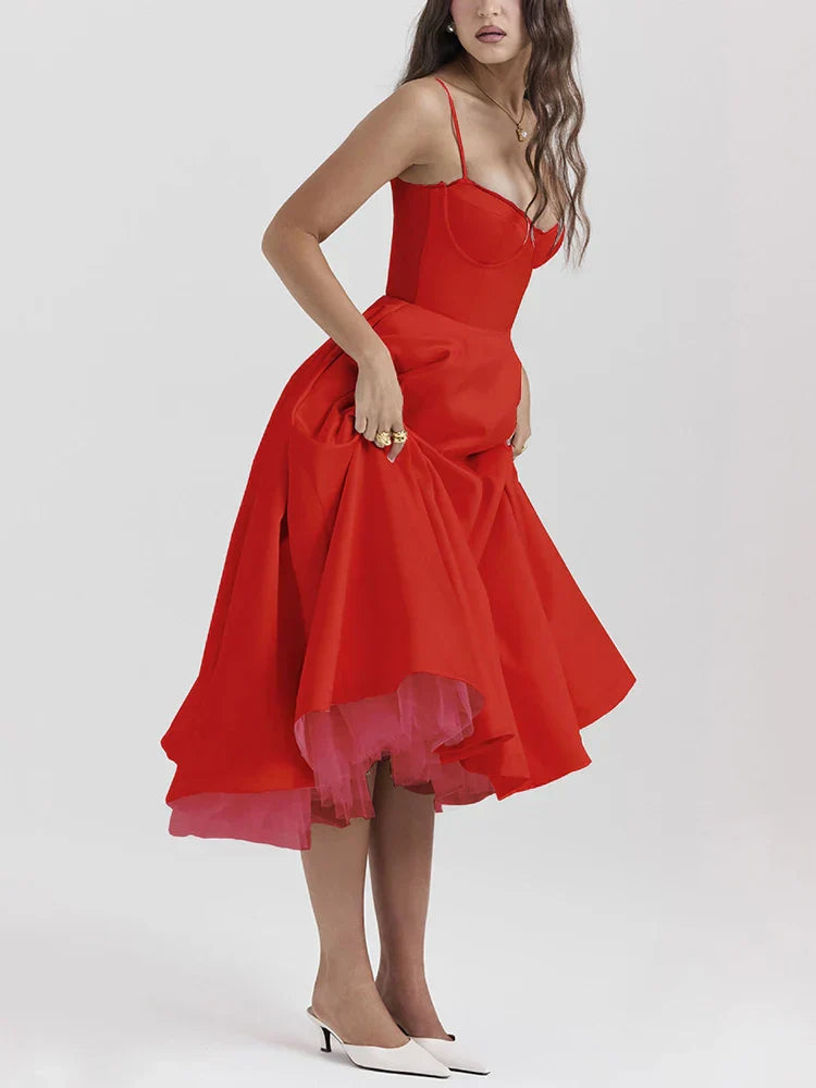 Camyra™ | Elegante Midi-jurk