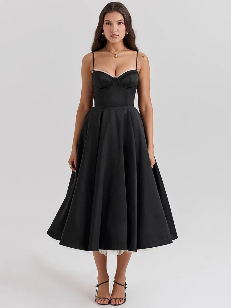 Camyra™ | Elegante Midi Jurk