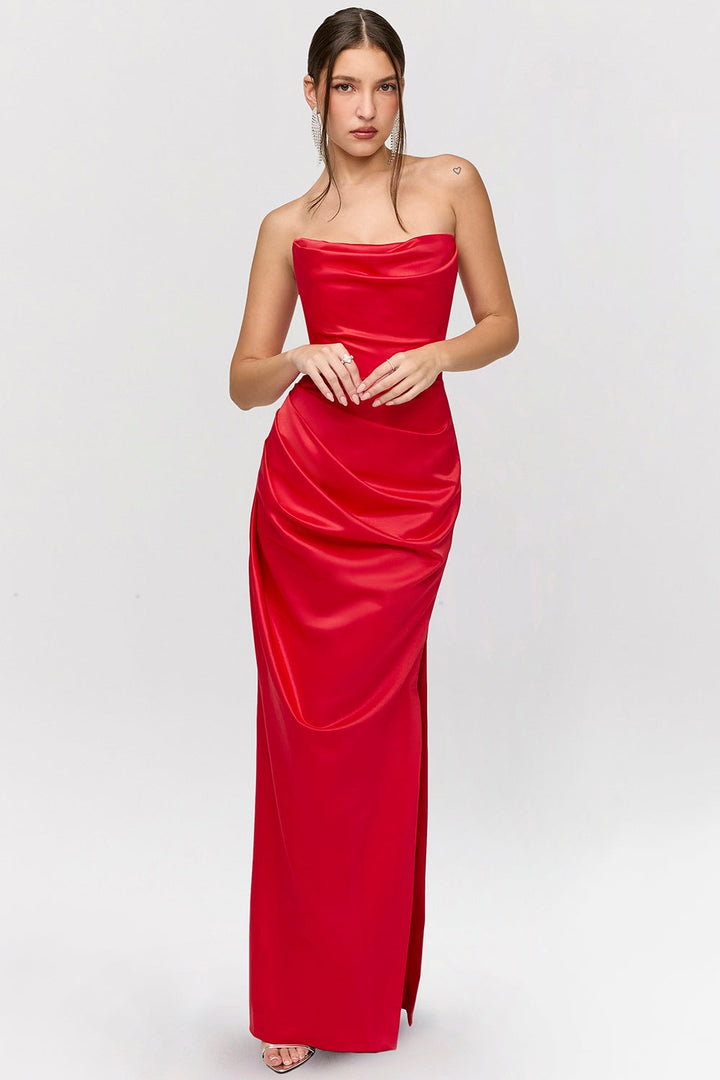 Pariel™ | Strapless Maxi Jurk