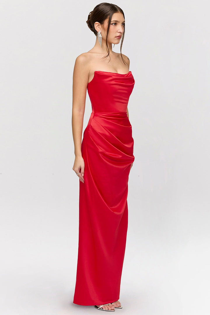 Pariel™ | Strapless Maxi Jurk