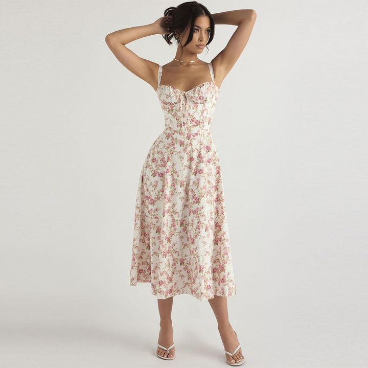 Anirel™ | Elegante Midi Jurk