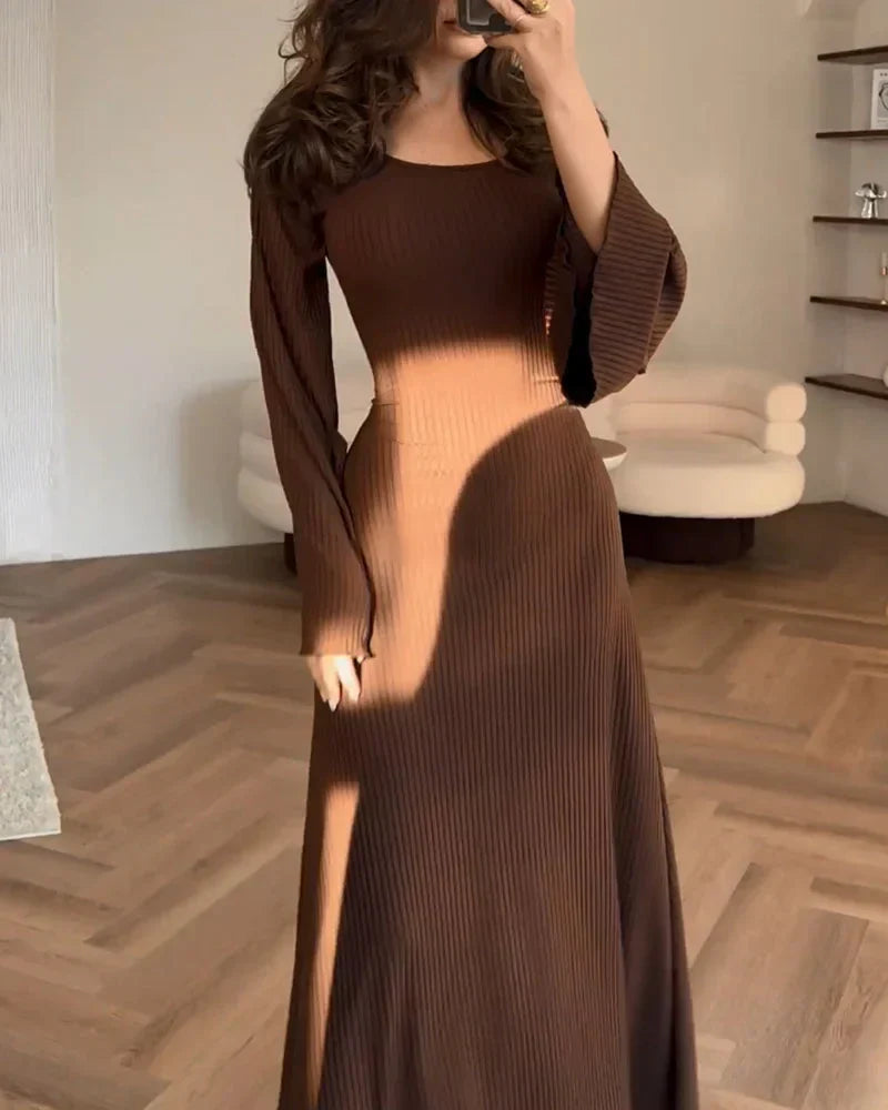 Carina™ | Gelaagde Midi-jurk