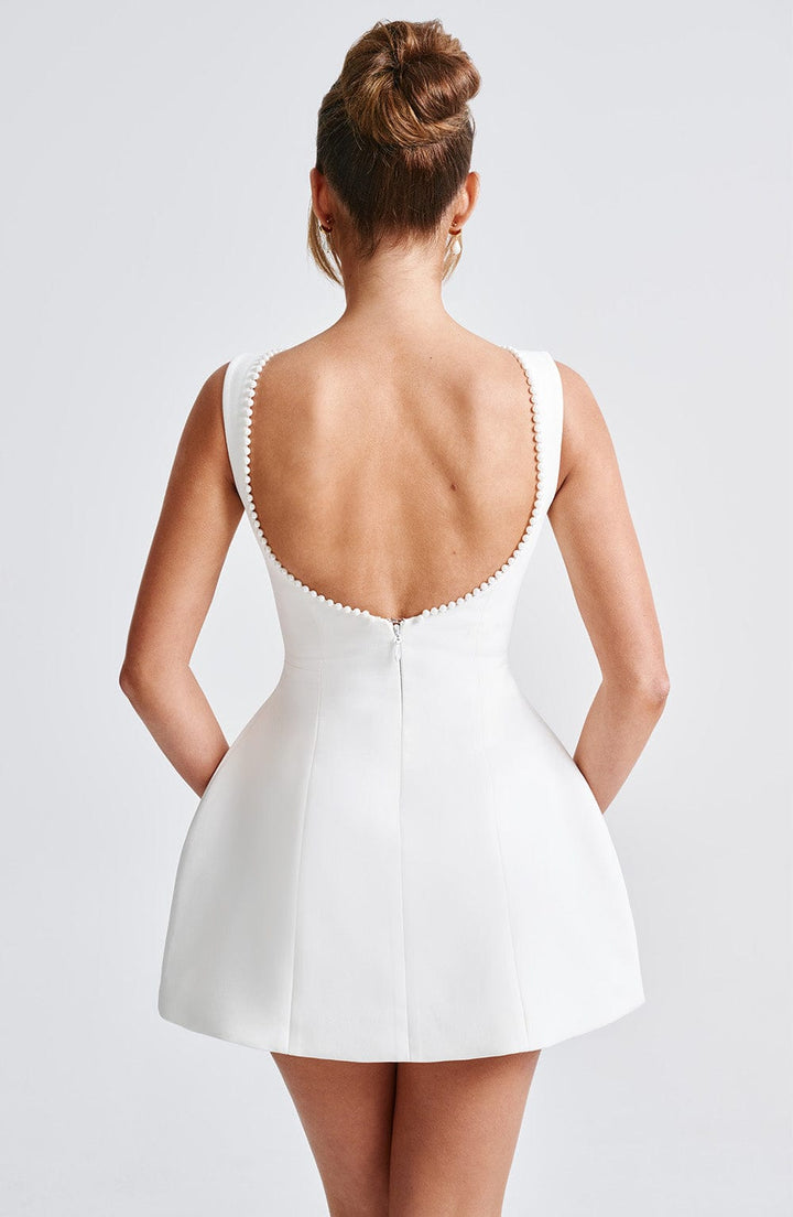 Elle™ | Parelen Strik Mini Jurk