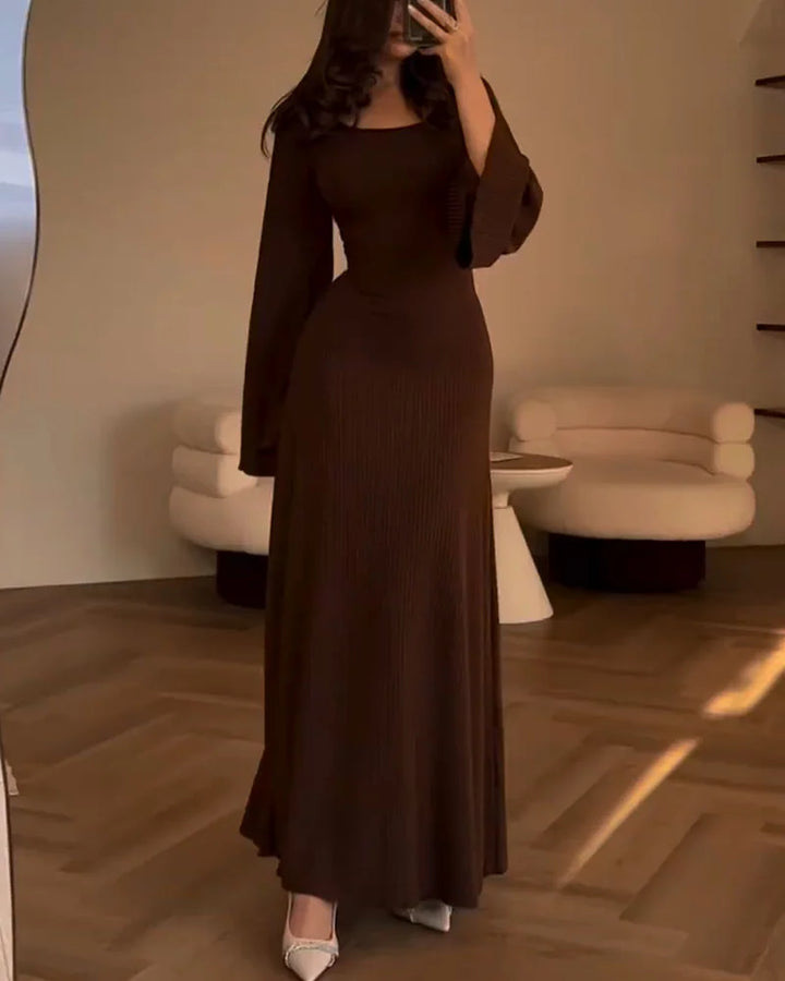 Carina™ | Gelaagde Midi-jurk