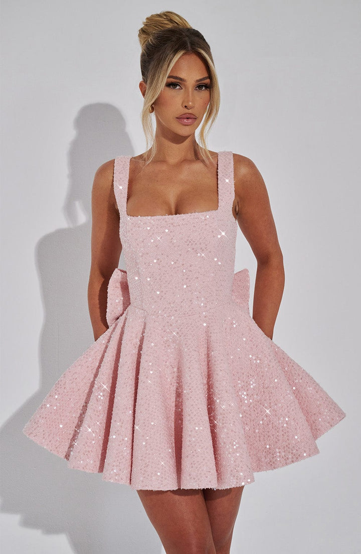Luniva™ | Strik Mini Jurk