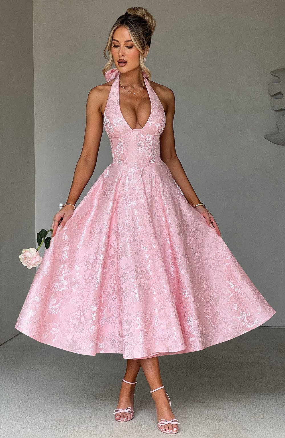 Catalina™ | Romantische Midi-jurk