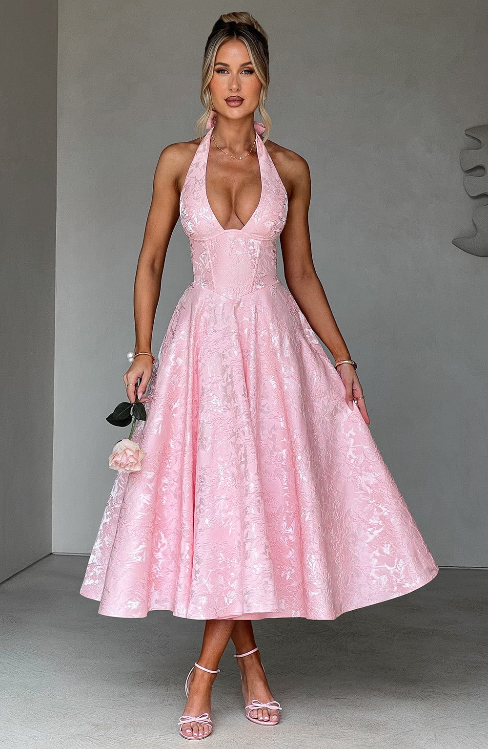 Catalina™ | Romantische Midi-jurk