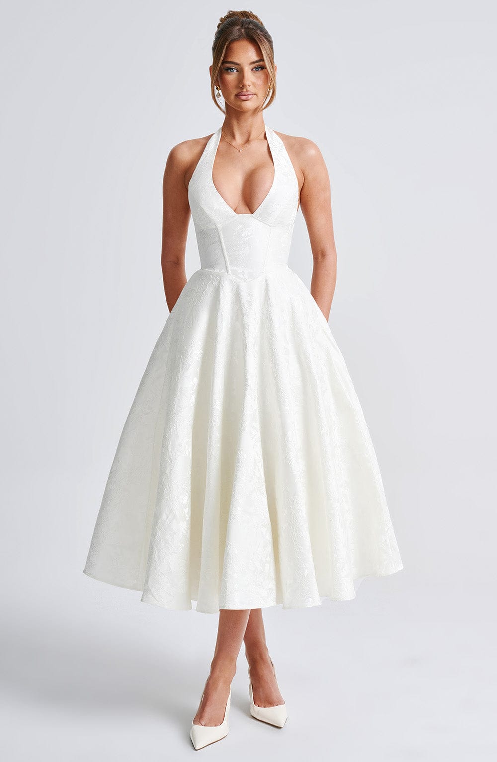 Catalina™ | Romantische Midi-Jurk