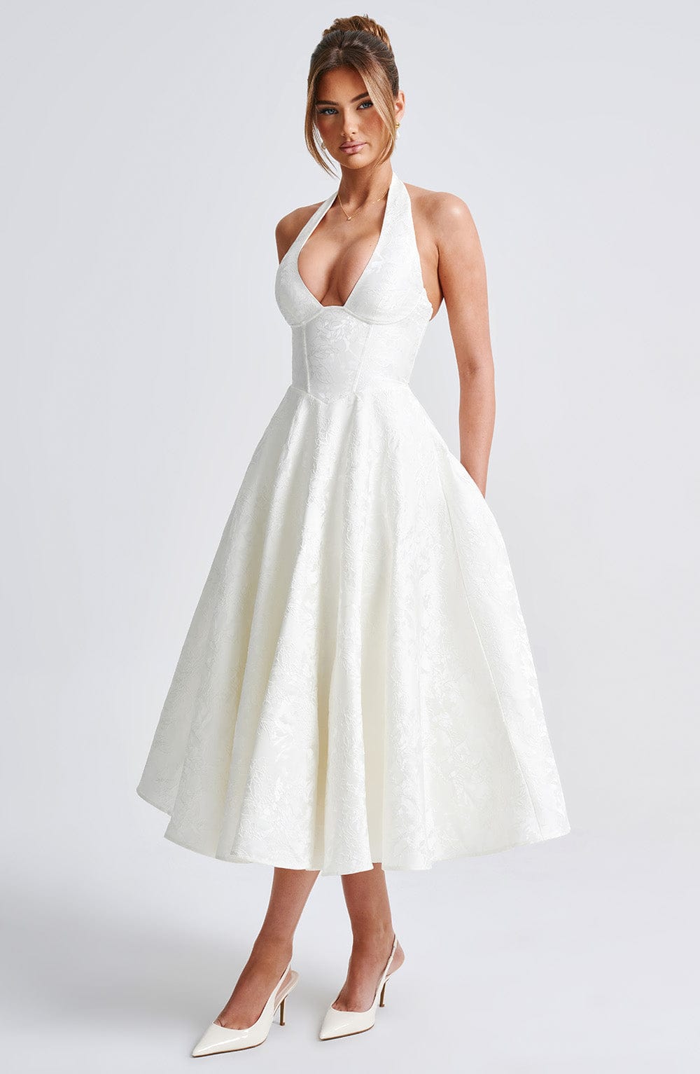 Catalina™ | Romantische Midi-jurk