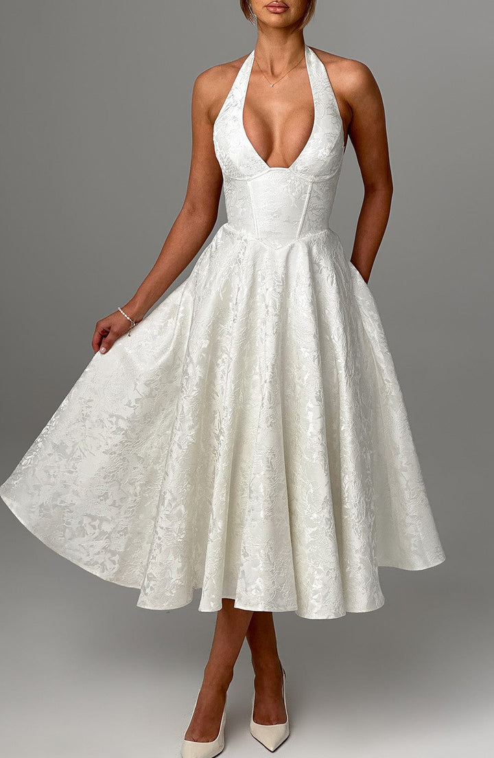 Catalina™ | Romantische Midi-jurk