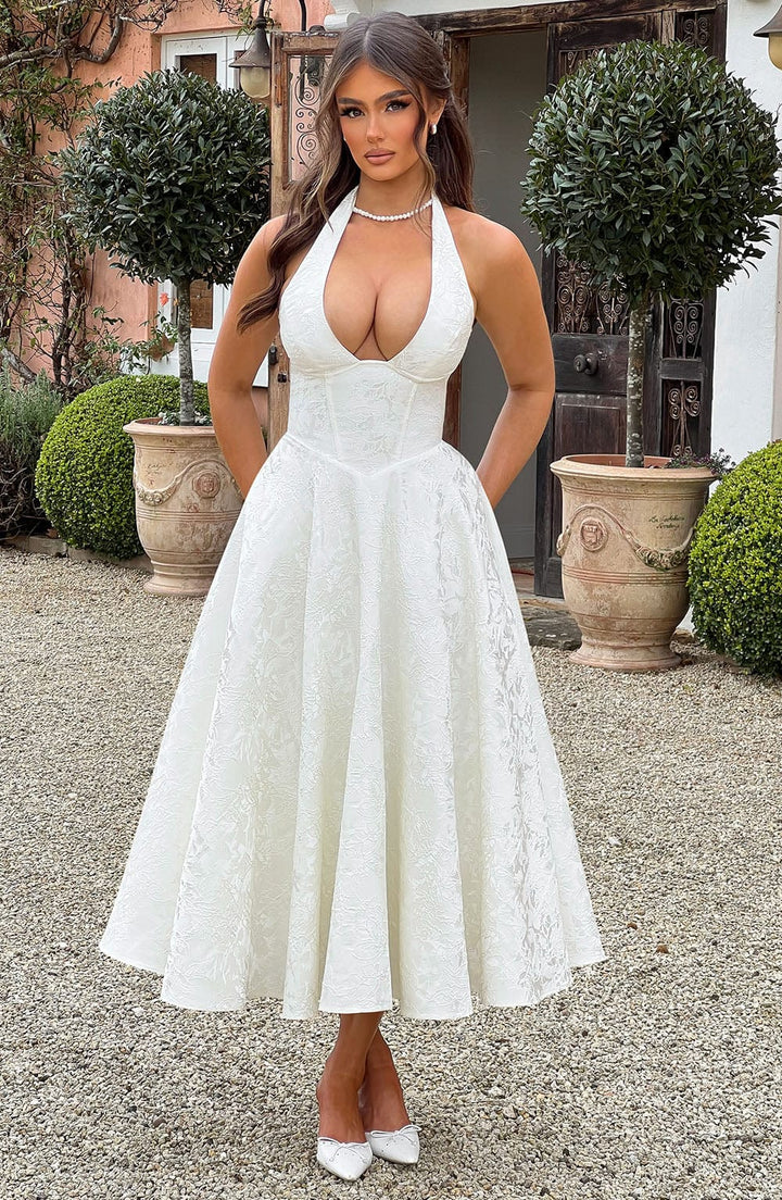 Catalina™ | Romantische Midi-Jurk