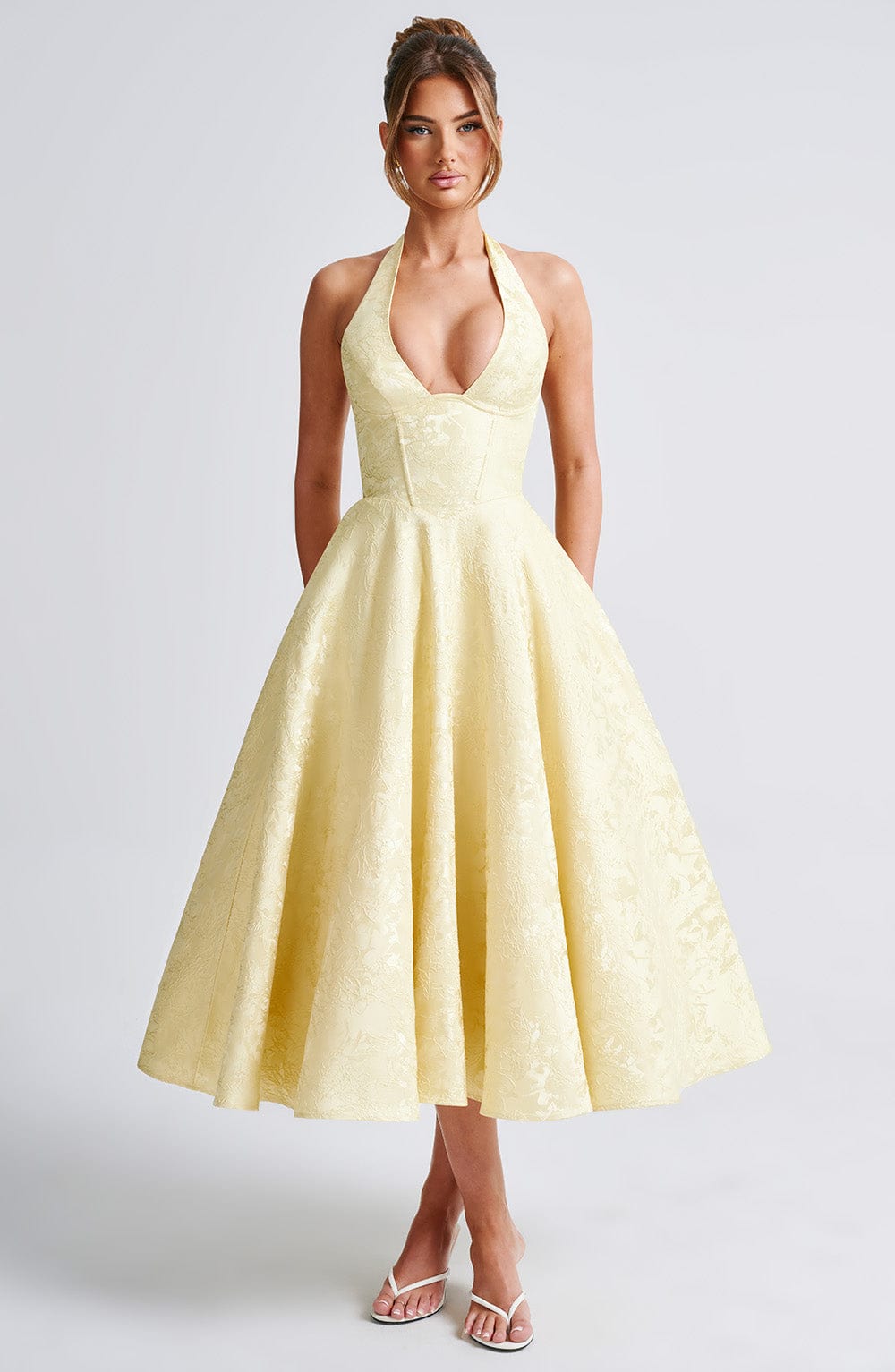 Catalina™ | Romantische Midi-jurk