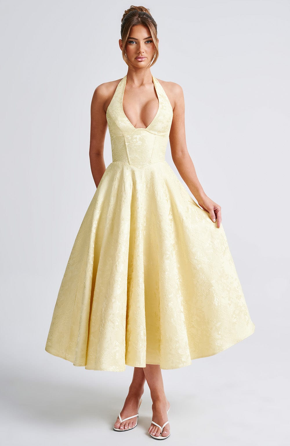 Catalina™ | Romantische Midi-jurk