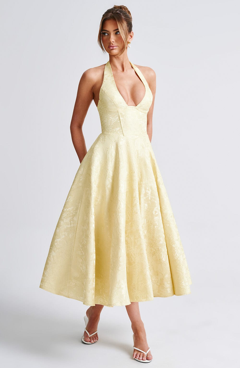 Catalina™ | Romantische Midi-jurk