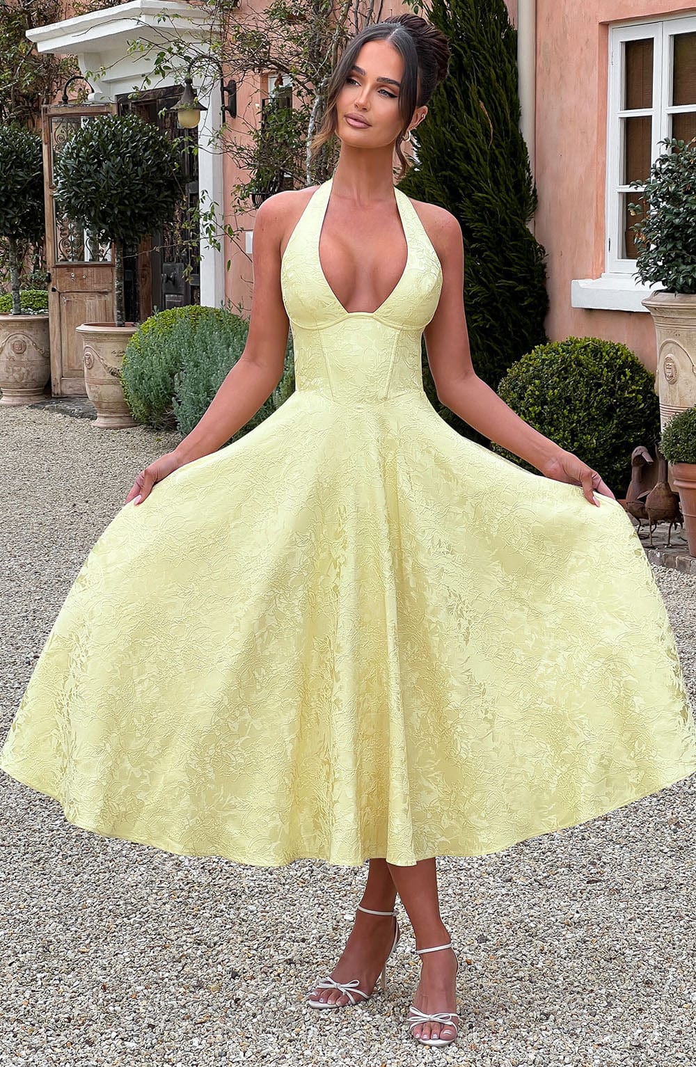 Catalina™ | Romantische Midi-jurk