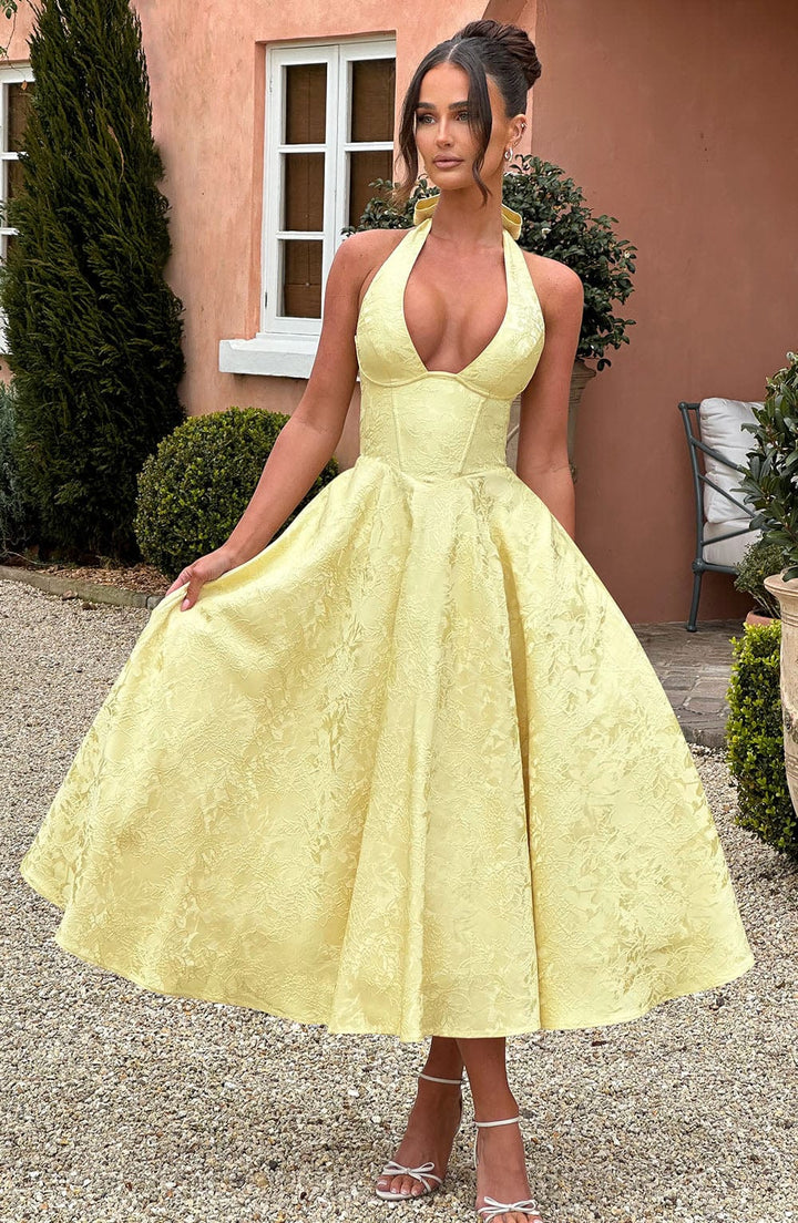 Catalina™ | Romantische Midi-jurk