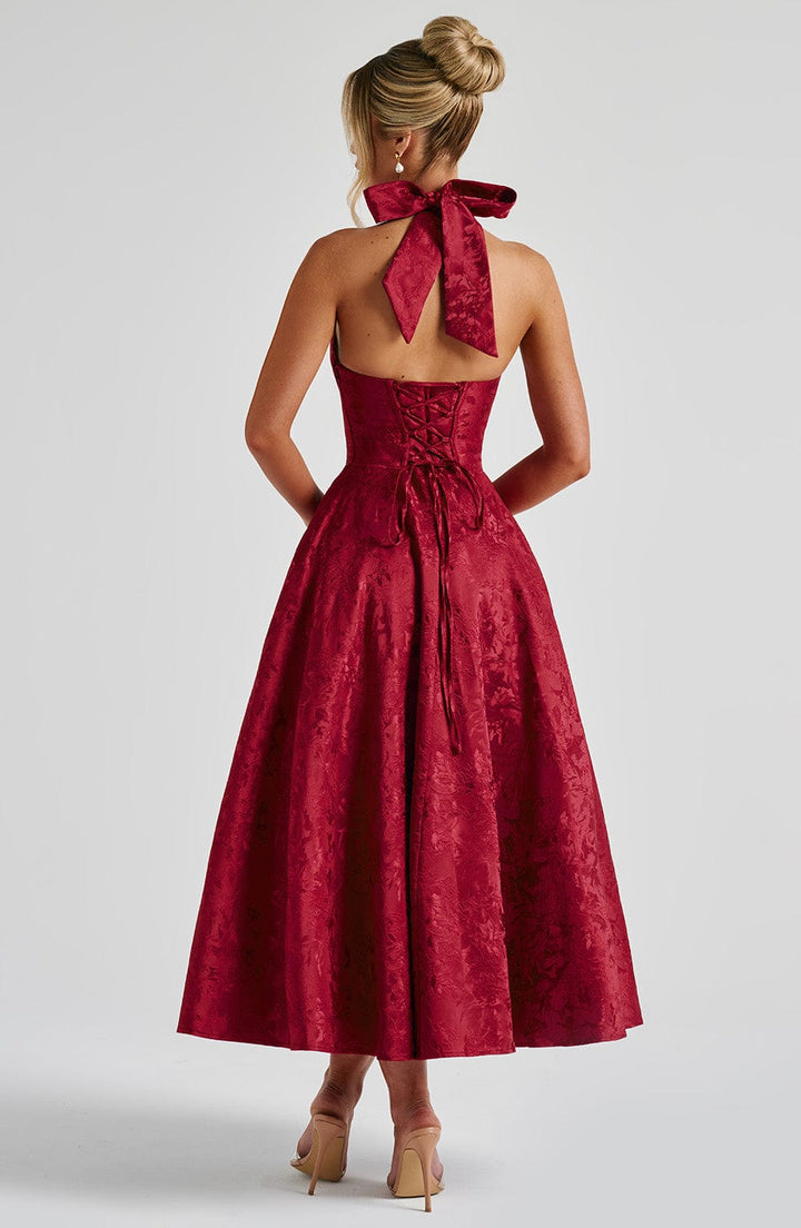 Catalina™ | Romantische Midi-jurk