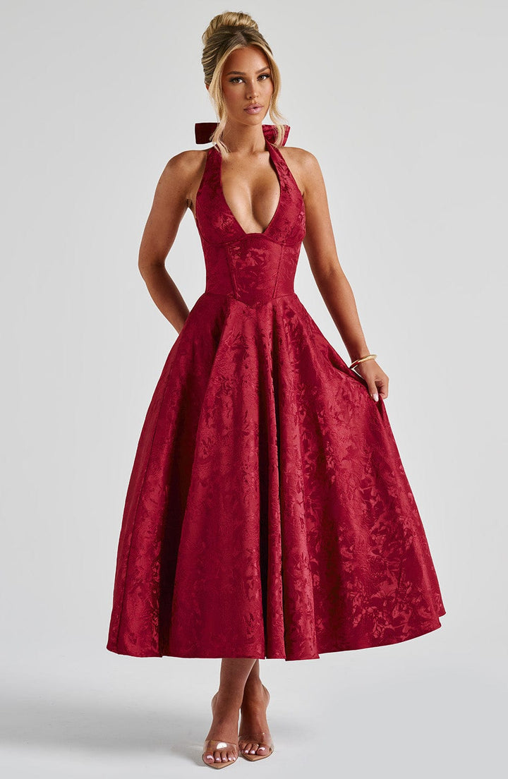 Catalina™ | Romantische Midi-jurk